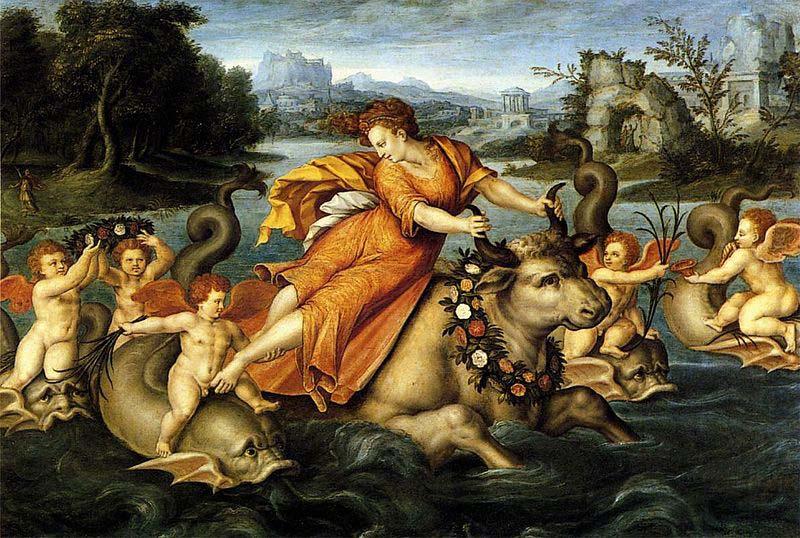 The Rape of Europa, Jean Cousin THe Elder